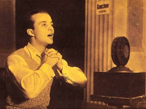 Cristian Vasile in studioul de inregistrari de la Viena