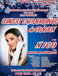 Concert de Craciun cu Nico