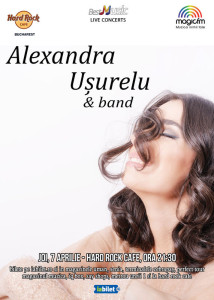 Alexandra Usurelu - afis concert 2016