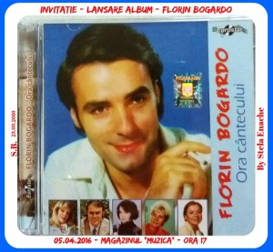 INVITATIE lansare album FLORIN BOGARDO